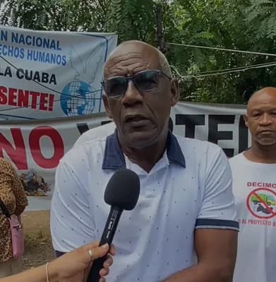 Comunitarios de La Cuaba agradecen a Abinader por frenar