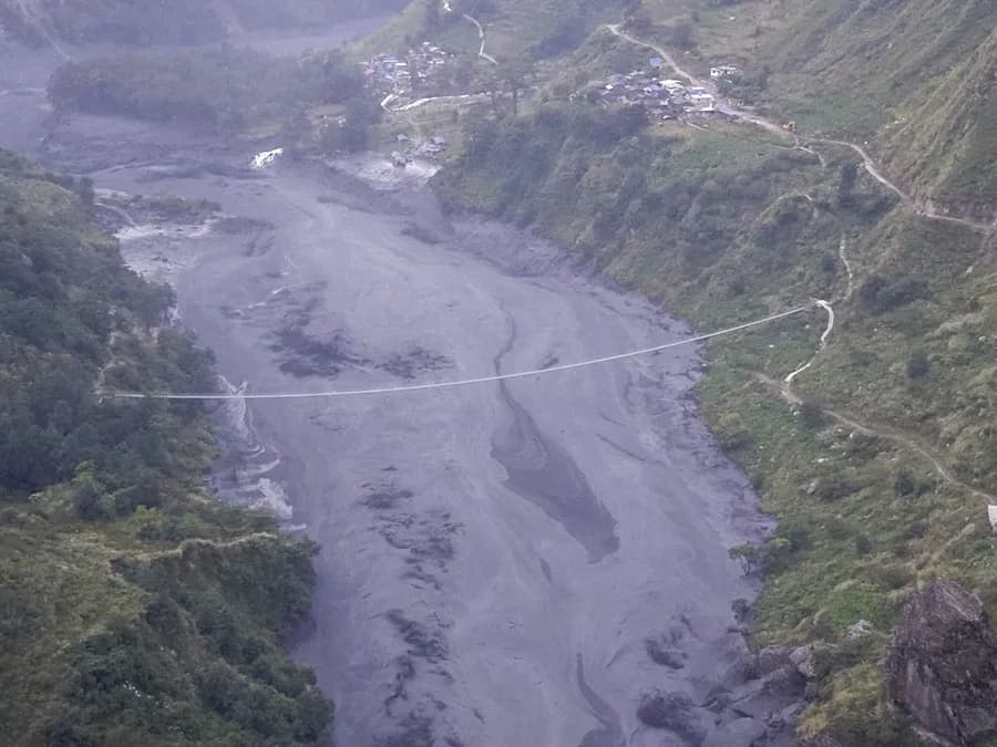 Inundación repentina en Nepal destruye 40 viviendas