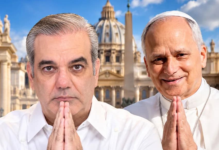 Abinader invitará al papa León XIV a visitar República Dominicana en 2027