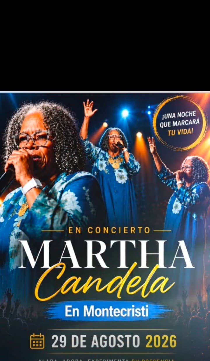 En Montecristi se acerca el día de Martha Candela, se agotan las boletas compra la tuya!!!