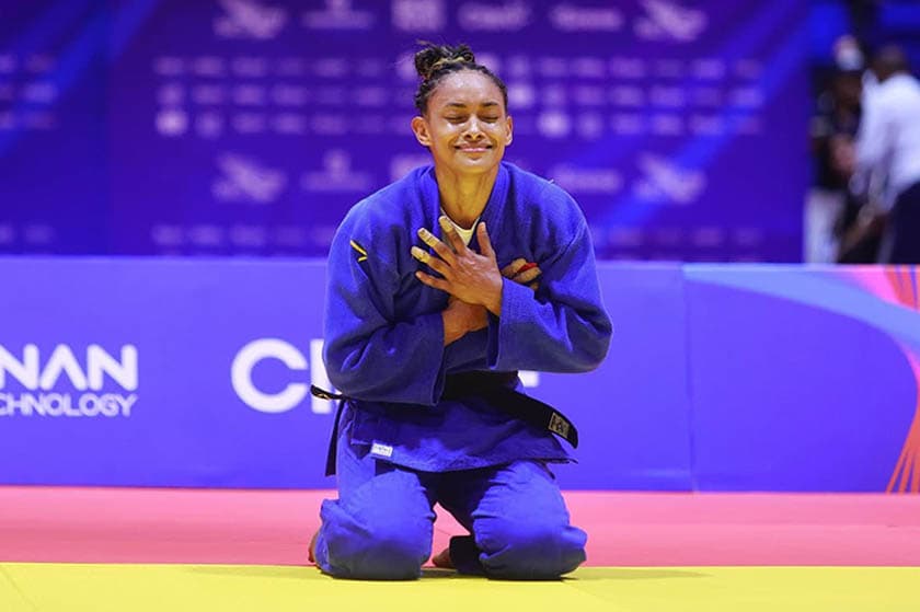 Ana Rosa García conquista el primer oro para República Dominicana en judo