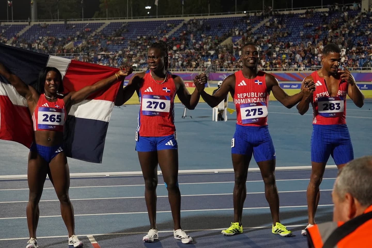 República Dominicana recupera el oro en el relevo mixto 4×100 tras prosperar la apelación