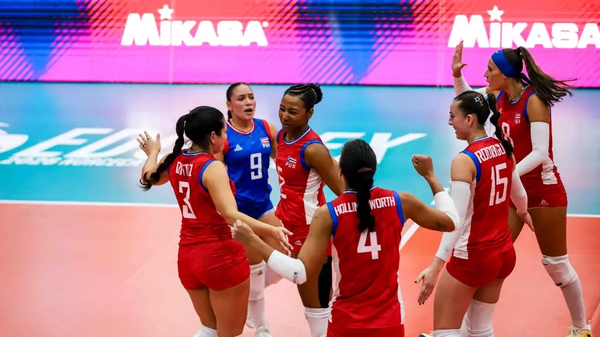 Puerto Rico dispone 3-0 de RD en Final Six de Voleibol