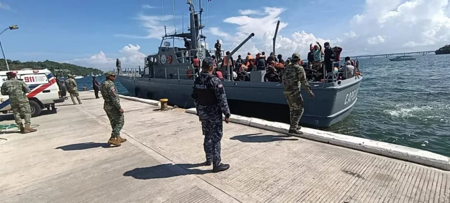 Sobrevivientes de viaje ilegal a Puerto Rico llegan a Samaná tras naufragio