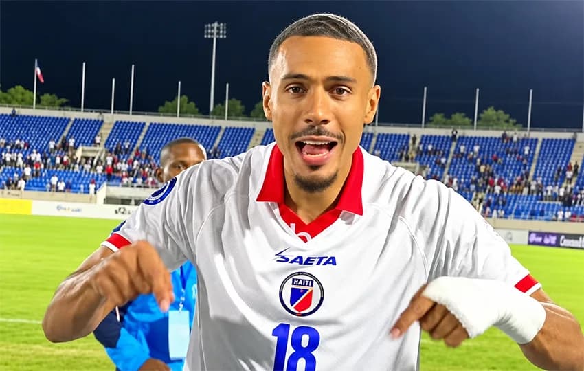 "La Hispaniola es Haití. Esto es Haití": Dice jugador de fútbol haitiano en partido