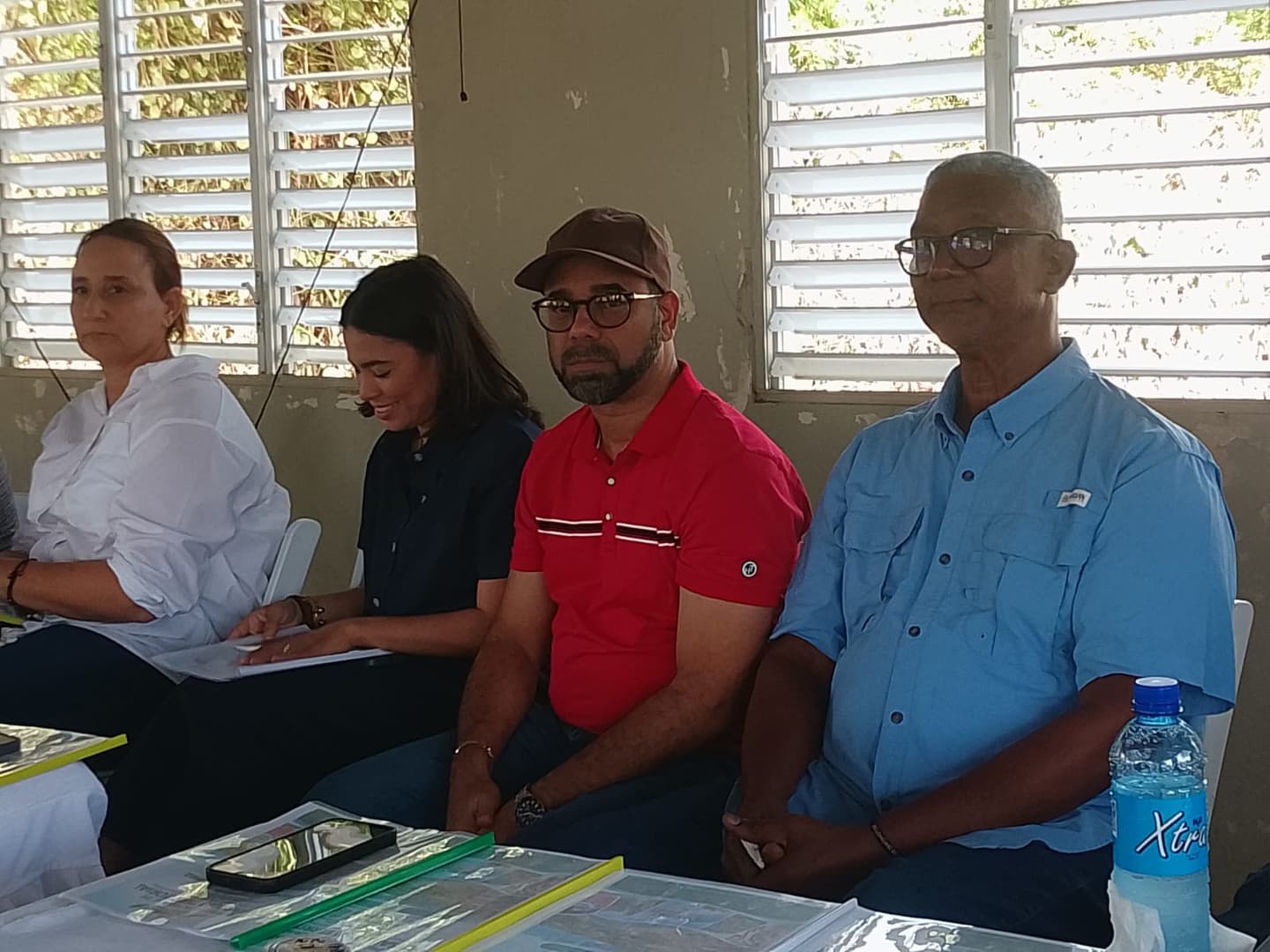 Director del CCDF Erodis Díaz participa en encuentro con residentes de El Rodeo, El Jaiquí y El Gómez, el funcionario dijo que están en el deber de gestionar exigencias para sus soluciones