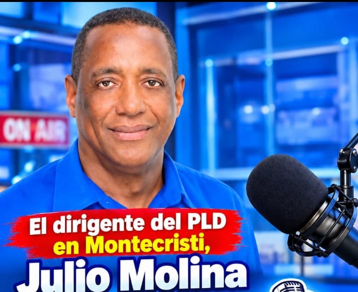 Julio Molina dirigente del PLD en Montecristi será entrevistado en el programa La Opción Radio TV